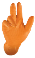 Orange Gripster Tiger Skins Grip Gloves 50pcs